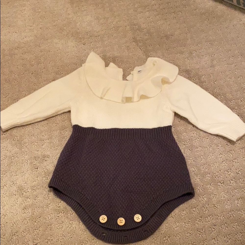 Sweater knit bodysuit